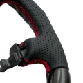 Picture of NRG 12-23 Toyota Tacoma OEM Plus Carbon Fiber Steering Wheel w/ Red Stitch & Red Center Mark