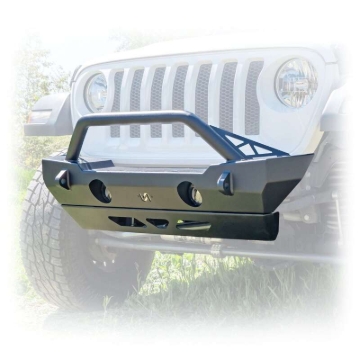 Picture of Turn Offroad 07-25 Jeep JK/JL/JT Front Bumper w/ Bolt-On Bull Bar & Skid Plate