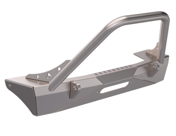 Picture of Artec Industries 2018+ Jeep JL Sentinel Front Bumper w/ Hoop