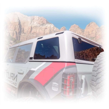 Picture of Turn Offroad 21-26 Ford Bronco Hard Top (4 Door) White/Black Foam Headliner