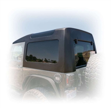 Picture of Turn Offroad 2007-2018 Jeep JK 2 Door Safari Style Hardtop Primer (Paintable)
