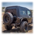 Picture of Turn Offroad 2007-2018 Jeep JK 2 Door Safari Style Hardtop Primer (Paintable)