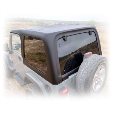 Picture of Turn Offroad 1997-2006 Jeep TJ 2 Door Squareback Hardtop 1 Piece Primer (Paintable)