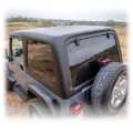 Picture of Turn Offroad 1997-2006 Jeep TJ 2 Door Squareback Hardtop 1 Piece Primer (Paintable)