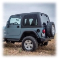 Picture of Turn Offroad 1997-2006 Jeep TJ 2 Door Squareback Hardtop 1 Piece Primer (Paintable)