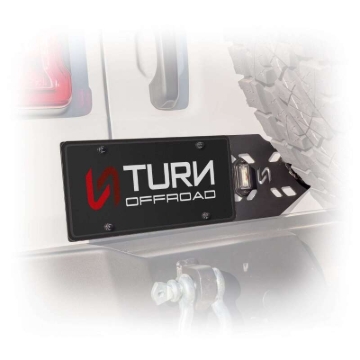 Picture of Turn Offroad 2018+ Jeep JL License Plate Relocation