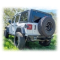 Picture of Turn Offroad 2018+ Jeep JL Rear Bumper w/ Hitch & Lights