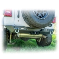Picture of Turn Offroad 2018+ Jeep JL Rear Bumper w/ Hitch & Lights