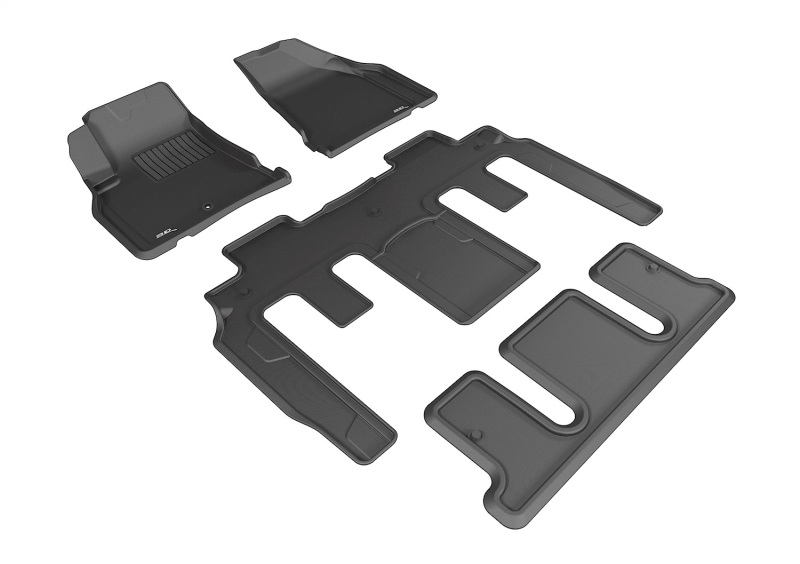 Picture of 3D MAXpider ACE Kagu-Combo-Black Floor Mats - L1BC02301509