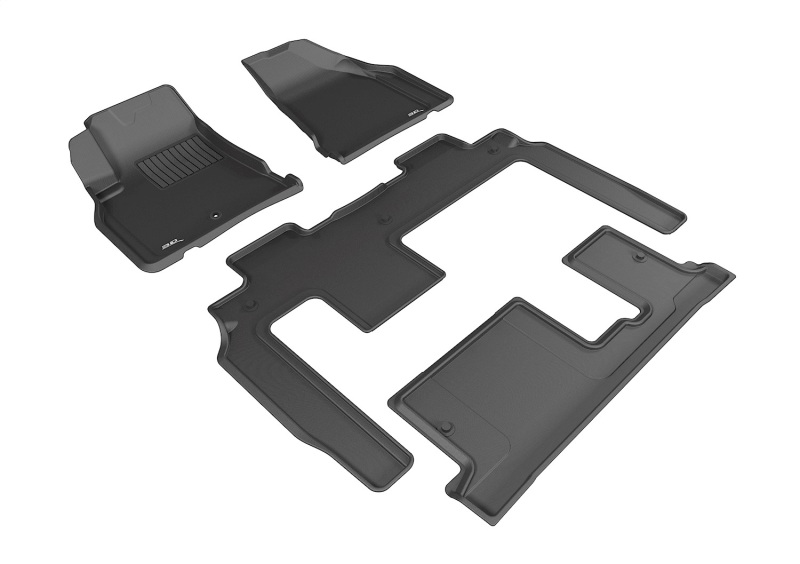 Picture of 3D MAXpider ACE Kagu-Combo-Black Floor Mats - L1CH06001509