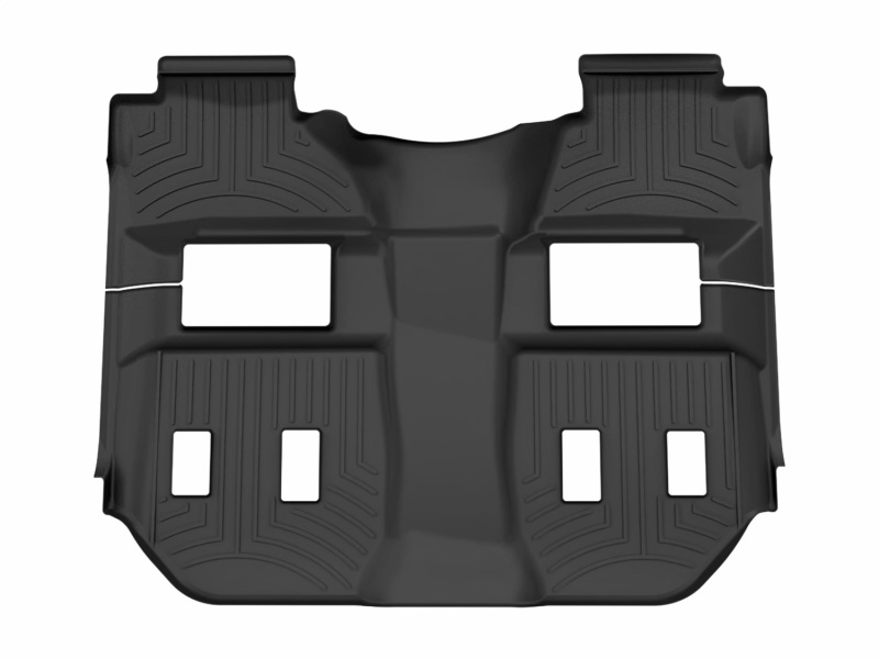 Picture of WeatherTech WT FloorLiner-Rear-Blk Floor Mats - 447672