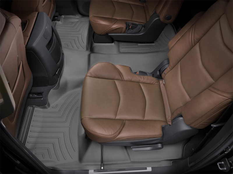 Picture of WeatherTech WT FloorLiner-Rear-Blk Floor Mats - 447672