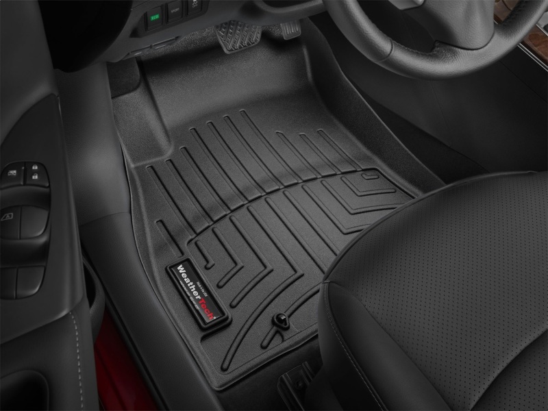 Picture of WeatherTech WT FloorLiner-Front-Blk Floor Mats - 446681