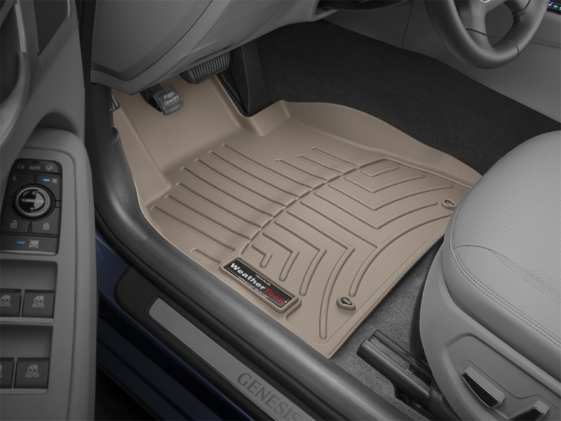 Picture of WeatherTech WT FloorLiner-Front-Tan Floor Mats - 457001