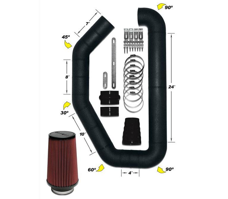 Picture of Airaid AIR U-Build-It Kit Air Intake Components - 9641