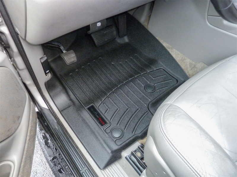 Picture of WeatherTech WT FloorLiner-Front-Blk Floor Mats - 440031