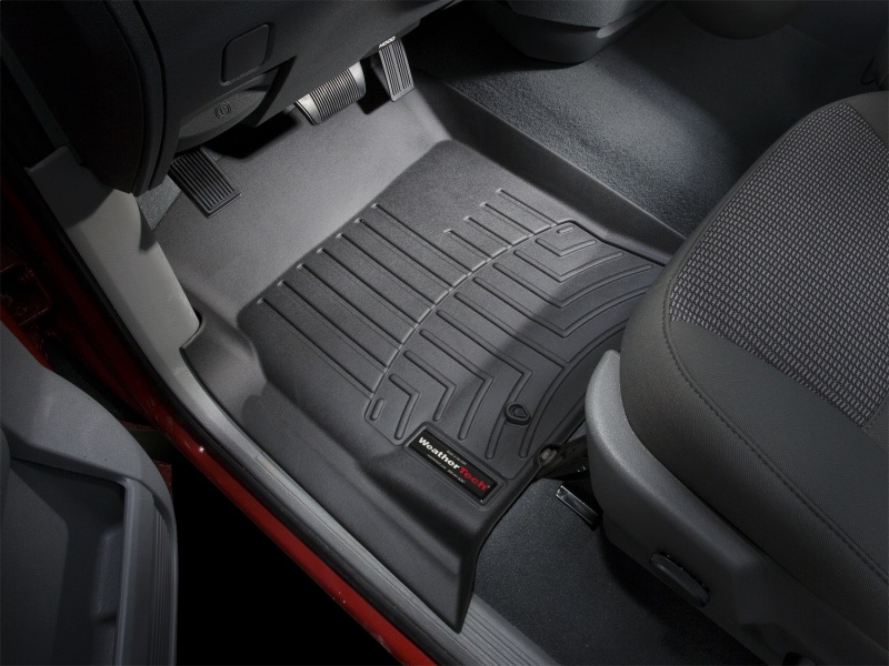 Picture of WeatherTech WT FloorLiner-Front-Blk Floor Mats - 440041