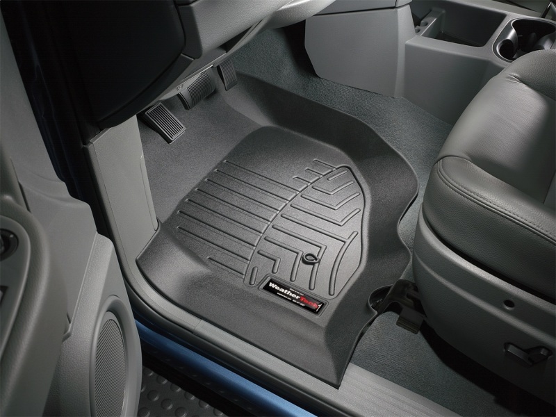 Picture of WeatherTech WT FloorLiner-Front-Blk Floor Mats - 440081