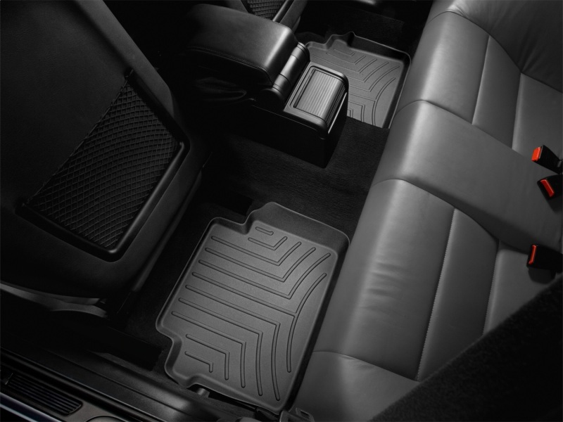 Picture of WeatherTech WT FloorLiner-Rear-Blk Floor Mats - 441062