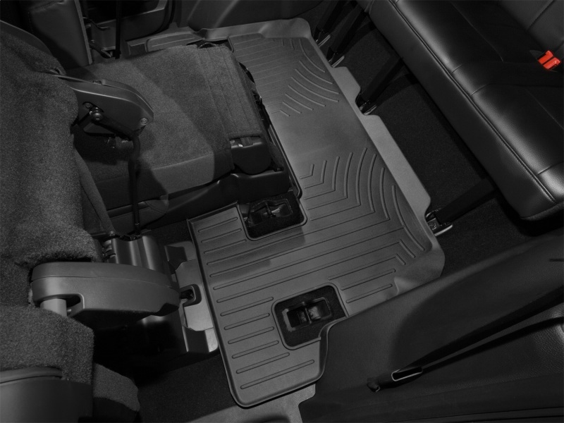 Picture of WeatherTech WT FloorLiner-Rear-Blk Floor Mats - 441074