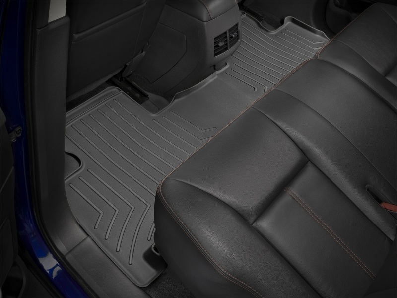 Picture of WeatherTech WT FloorLiner-Rear-Blk Floor Mats - 441102
