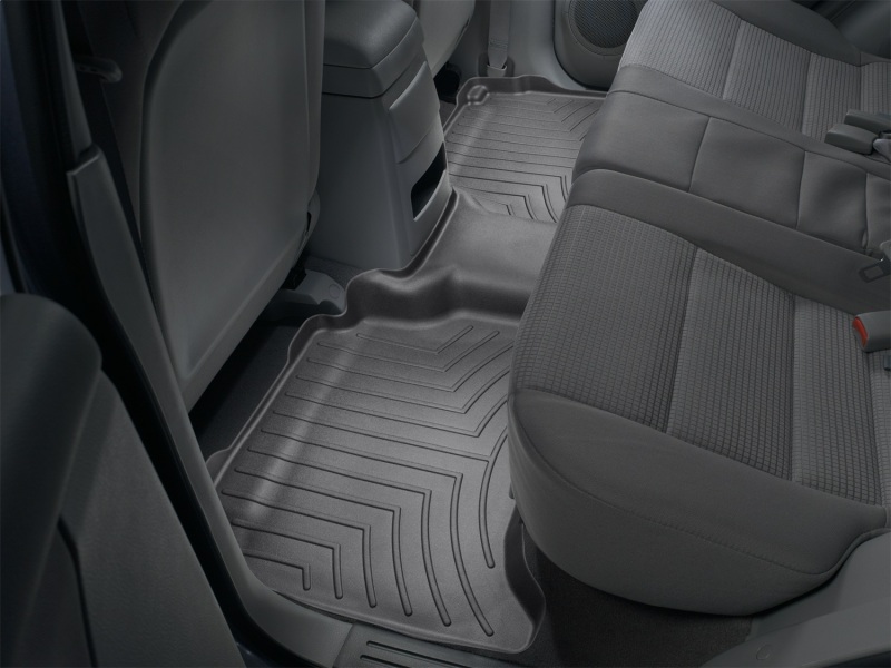Picture of WeatherTech WT FloorLiner-Rear-Blk Floor Mats - 441122
