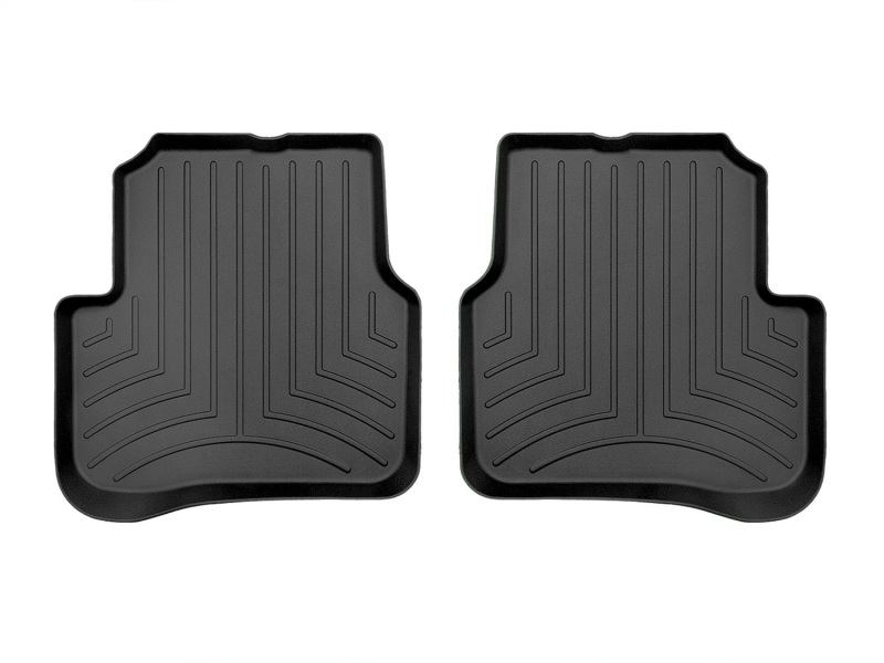 Picture of WeatherTech WT FloorLiner-Rear-Blk Floor Mats - 441672