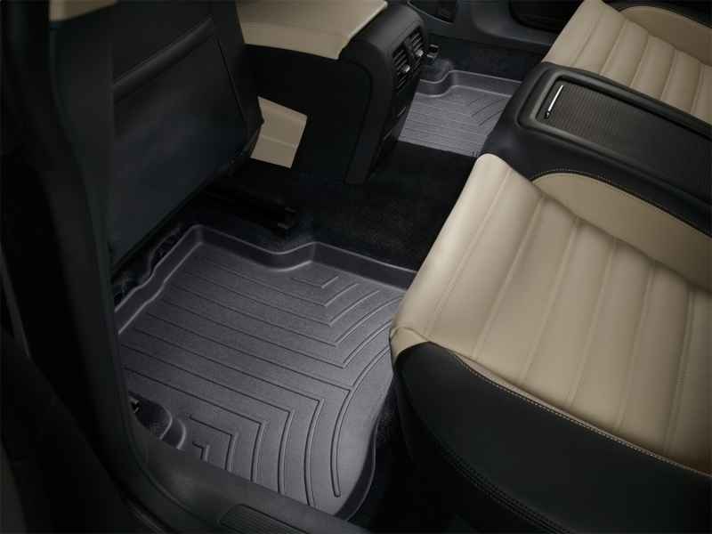 Picture of WeatherTech WT FloorLiner-Rear-Blk Floor Mats - 441672