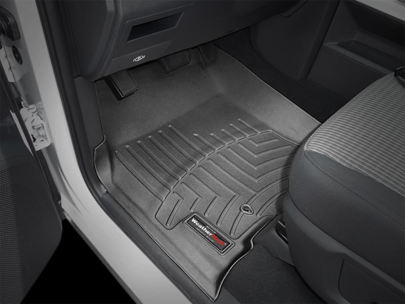 Picture of WeatherTech WT FloorLiner-Front-Blk Floor Mats - 442381