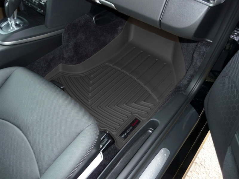 Picture of WeatherTech WT FloorLiner-Front-Blk Floor Mats - 442391