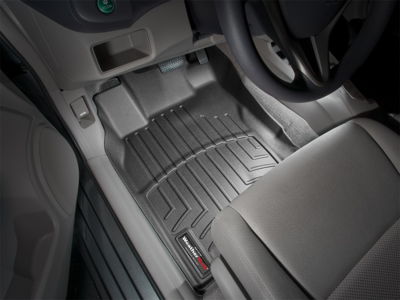Picture of WeatherTech WT FloorLiner-Front-Blk Floor Mats - 442411