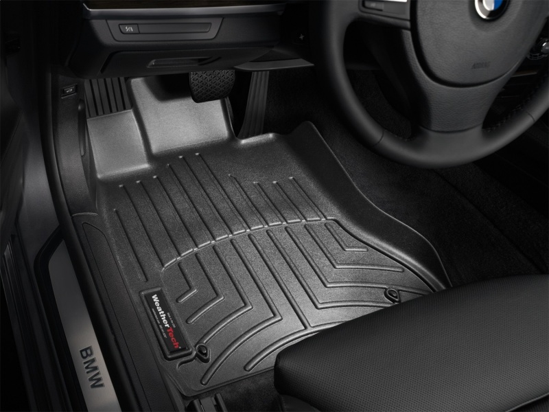 Picture of WeatherTech WT FloorLiner-Front-Blk Floor Mats - 442421