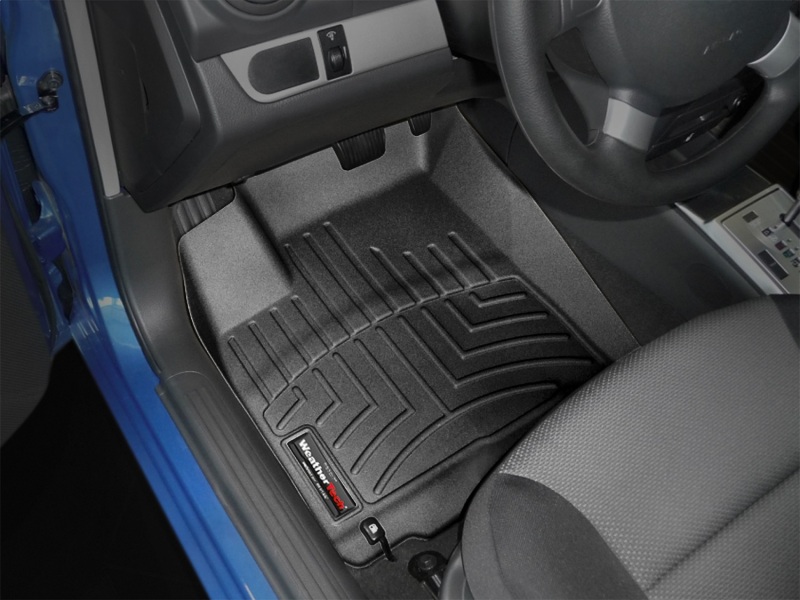 Picture of WeatherTech WT FloorLiner-Front-Blk Floor Mats - 442441