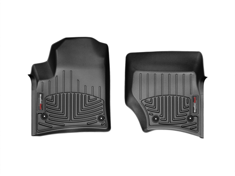 Picture of WeatherTech WT FloorLiner-Front-Blk Floor Mats - 442451