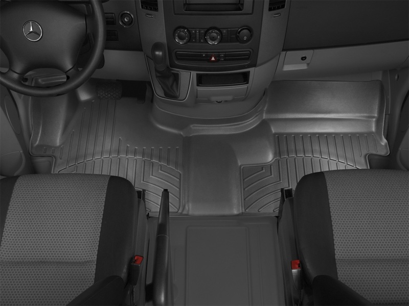 Picture of WeatherTech WT FloorLiner-Front-Blk Floor Mats - 442491
