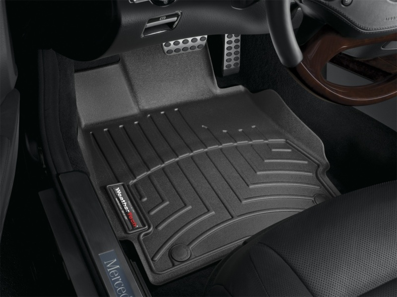 Picture of WeatherTech WT FloorLiner-Front-Blk Floor Mats - 442521