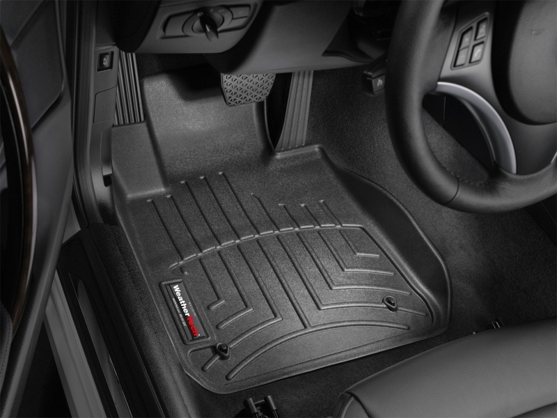 Picture of WeatherTech WT FloorLiner-Front-Blk Floor Mats - 442531