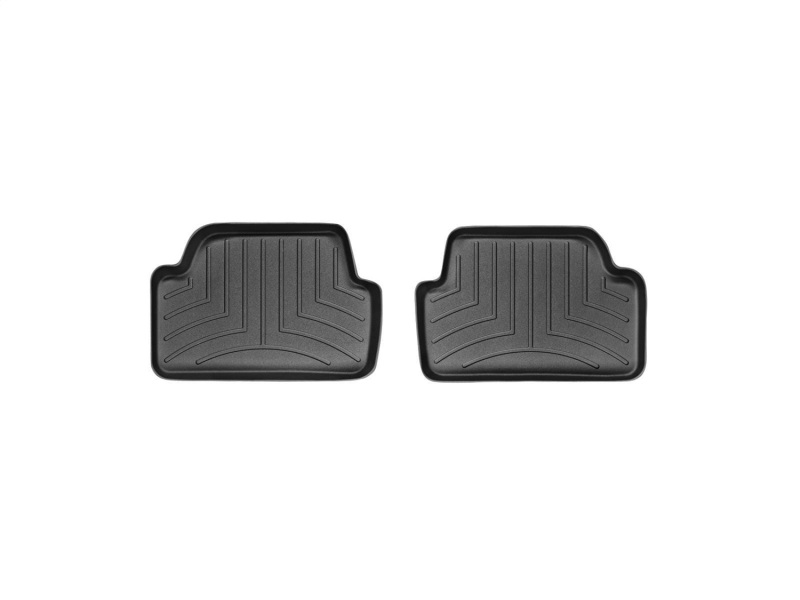 Picture of WeatherTech WT FloorLiner-Rear-Blk Floor Mats - 442532