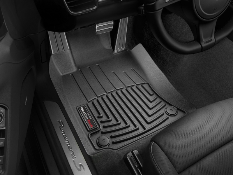 Picture of WeatherTech WT FloorLiner-Front-Blk Floor Mats - 442571