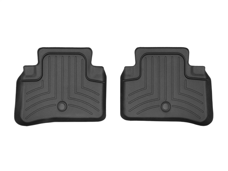 Picture of WeatherTech WT FloorLiner-Rear-Blk Floor Mats - 442582