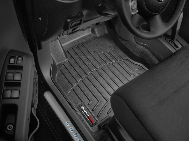 Picture of WeatherTech WT FloorLiner-Front-Blk Floor Mats - 442611