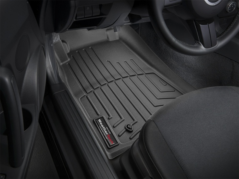 Picture of WeatherTech WT FloorLiner-Front-Blk Floor Mats - 442621