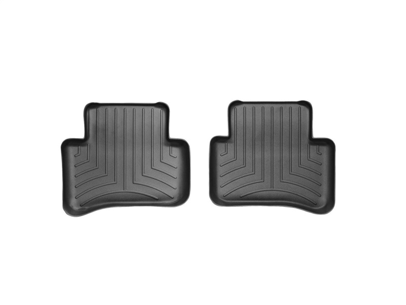 Picture of WeatherTech WT FloorLiner-Rear-Blk Floor Mats - 442642