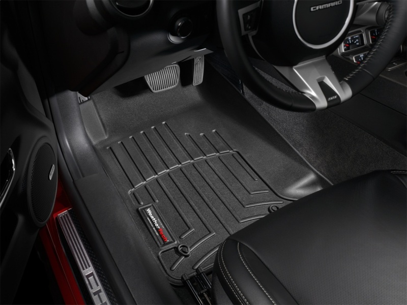 Picture of WeatherTech WT FloorLiner-Front-Blk Floor Mats - 442671