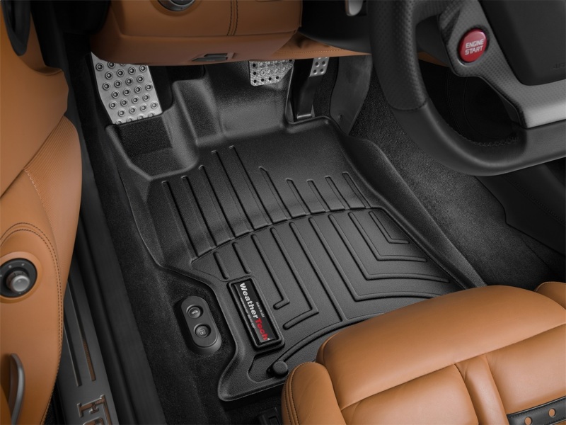 Picture of WeatherTech WT FloorLiner-Front-Blk Floor Mats - 442721