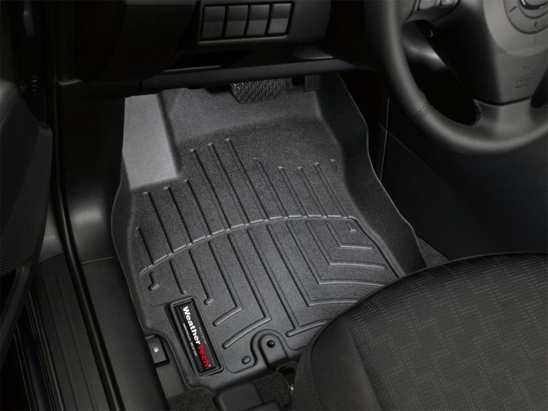 Picture of WeatherTech WT FloorLiner-Front-Blk Floor Mats - 442741