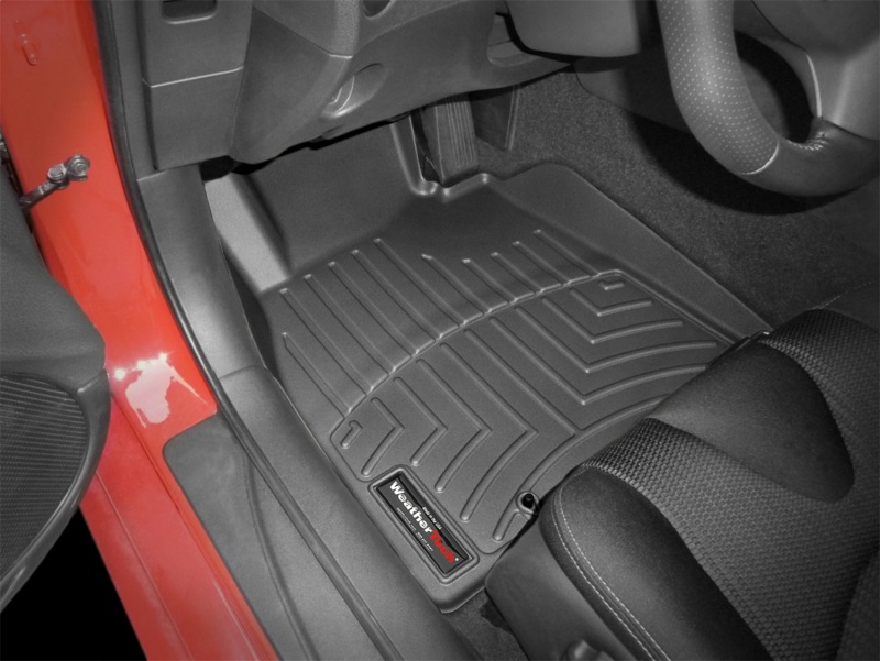 Picture of WeatherTech WT FloorLiner-Front-Blk Floor Mats - 442751