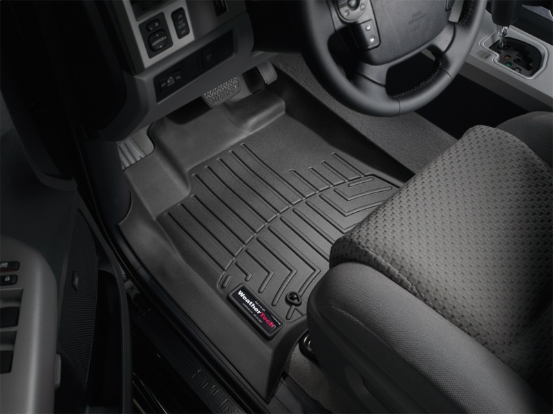 Picture of WeatherTech WT FloorLiner-Front-Blk Floor Mats - 442771
