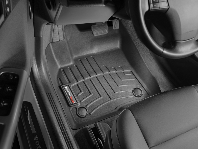 Picture of WeatherTech WT FloorLiner-Front-Blk Floor Mats - 442791