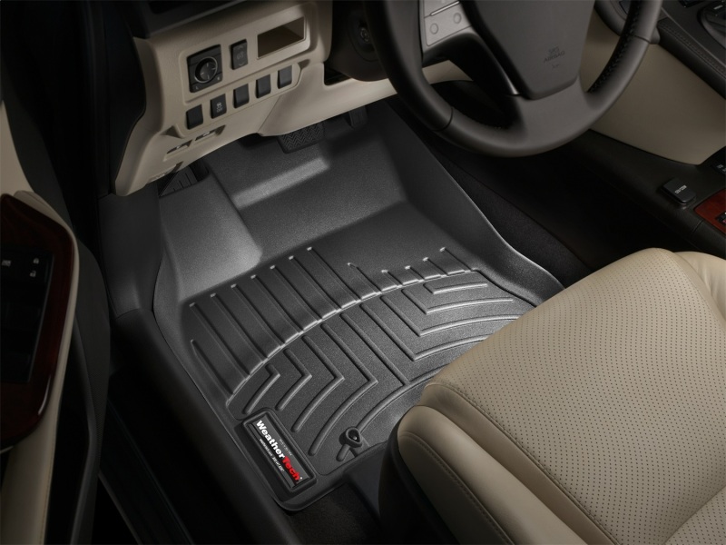 Picture of WeatherTech WT FloorLiner-Front-Blk Floor Mats - 442801